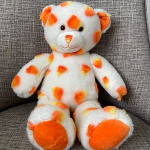 Build-a-bear candy corn stuffed animal